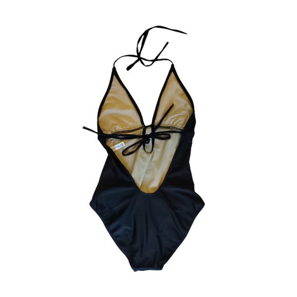 Sabree Black Cut Out One Piece Swimsuit - Picture 5 of 8